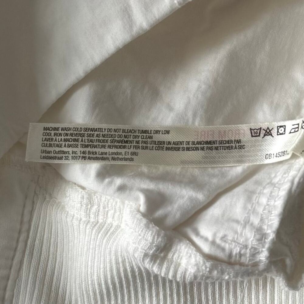 Free People FP Movement Mesmerize Me Solid Pants in White Women's Size M - Picture 6 of 7